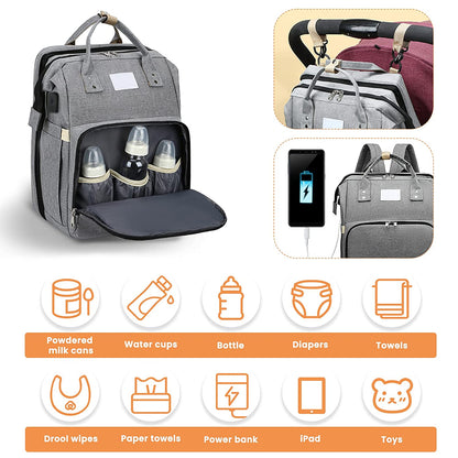 Portable Baby Bed Backpack Combo